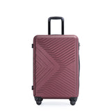 3 Piece Luggage Sets Lightweight Suitcase With Two Hooks, Spinner Wheels, Tsa Lock, Durable Hard Shell