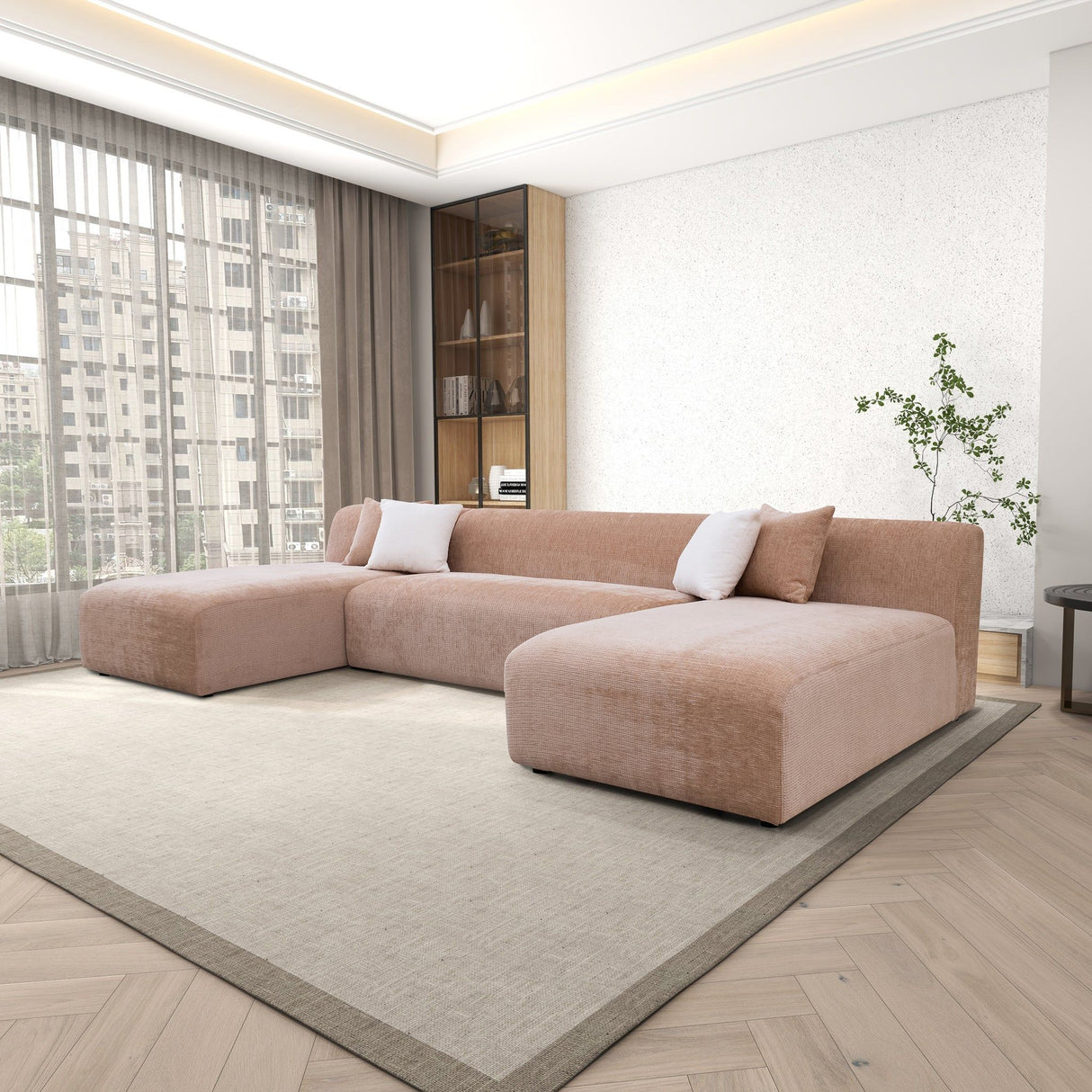 Audrey - U Shape Corner Sofa