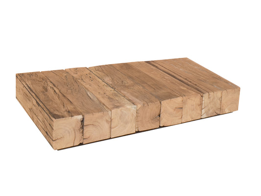 Ultramodern Low Laying Solid Wood Coffee Table