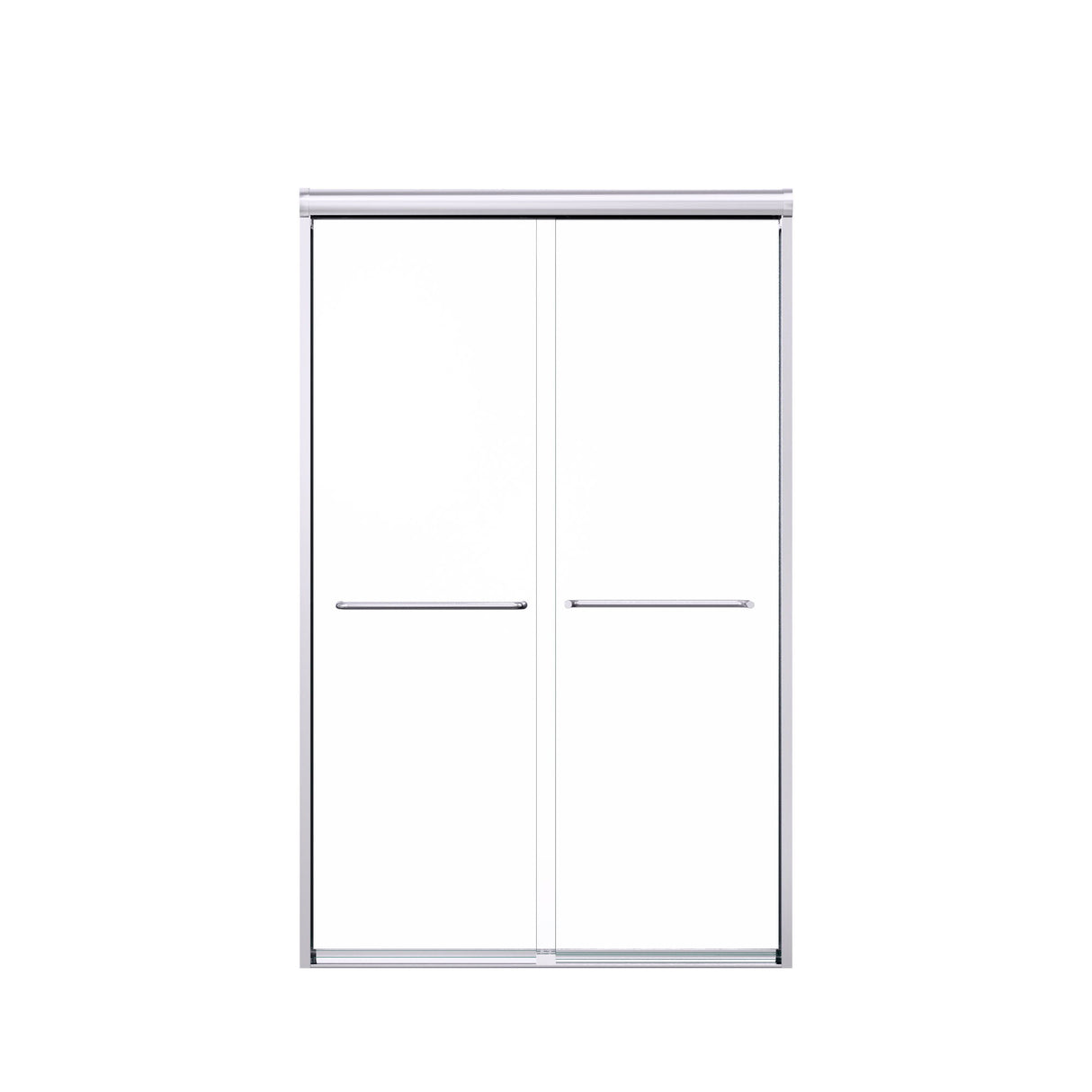 Modern Semi Frameless Double Sliding Shower Door