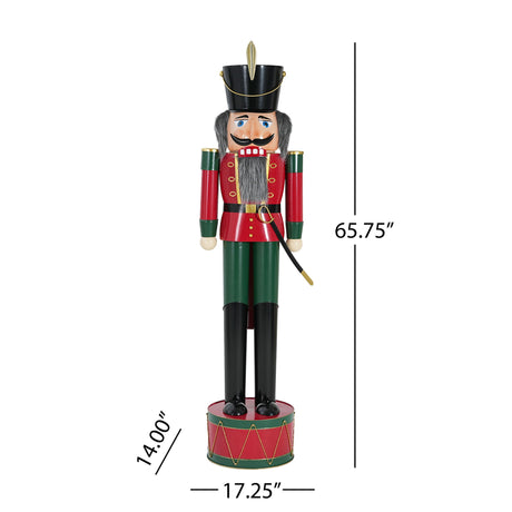 Classic Nutcracker Holiday Decor - Green / Red
