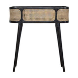 Larissa - Tray Table - Beige / Black