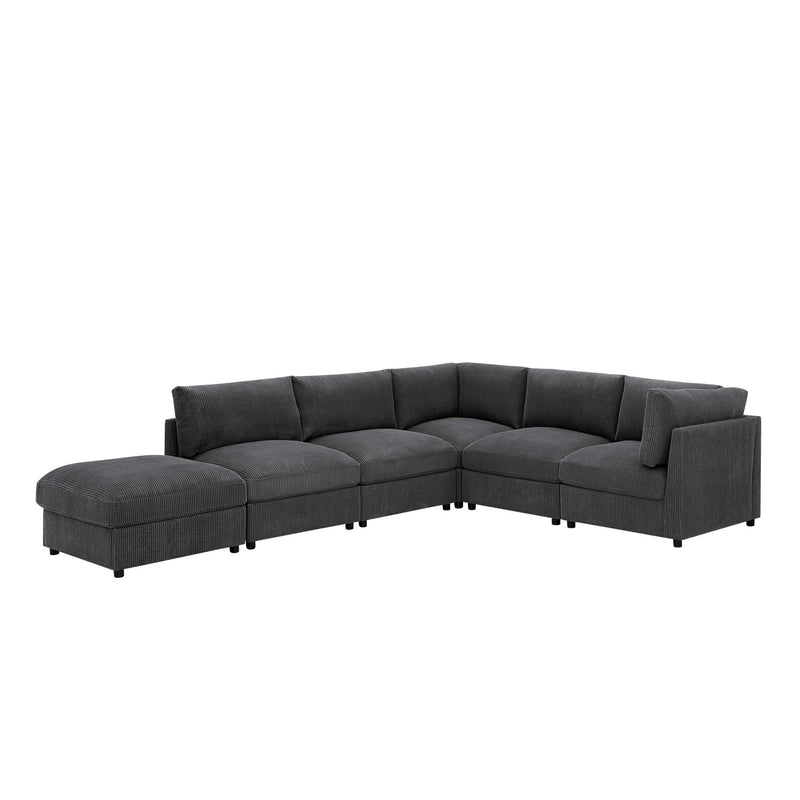 Modern Reversible Modular Sectional