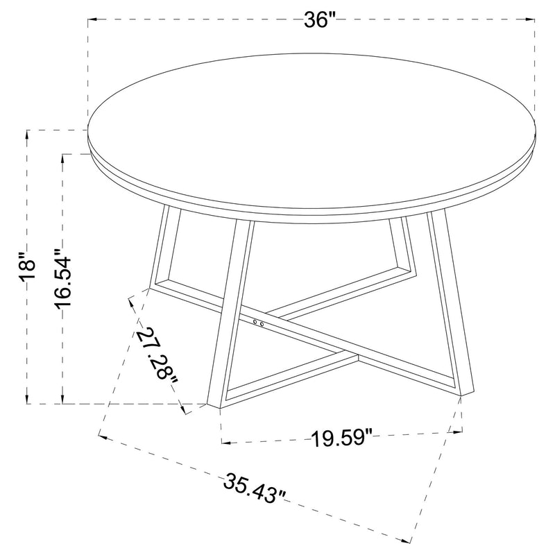 Melisa - 2 Piece Coffee And End Table Set - White Marble