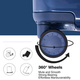 20" Carry On Luggage Lightweight Suitcase Tsa Lock, USB Port, Spinner Wheels