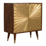 Manila - Cabinet - Gold / Brown