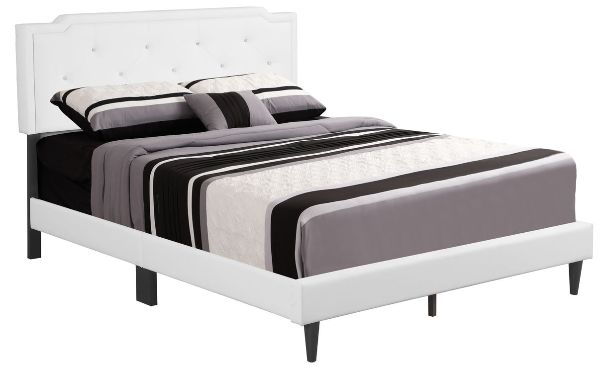 Deb - Full Bed For Cozy Sleep - White