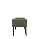 Elegant Design Bench Upholstery, Solid Wood Frame