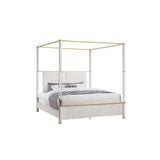 Malco - 4 Post Bed With Upholstered Headboard