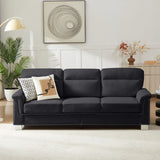 3 Seater Elegant Stationary Sofa