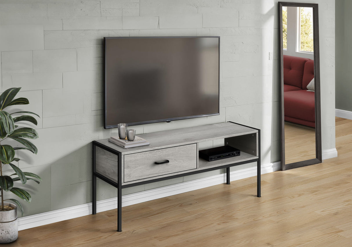 TV Stand, Console, Media Entertainment Center, Storage Drawer