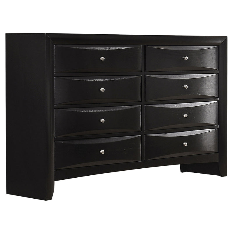 Palamino - 8 Drawer Dresser - Black