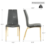 Modern Upholstered Dining Chair (Set of 4)
