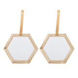 Harlan - Wall Accent Hexagon Mirror