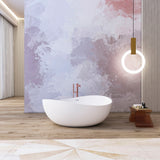 Freestanding Solid Surface Soaking Bathtub For Bathroom