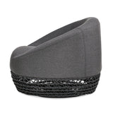 Willow - Upholstered Patio Deep Seating Armchair, Wicker Frame