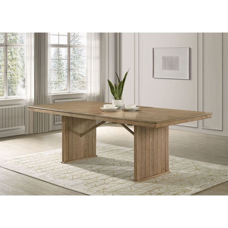 Dreydon - Extension Dining Table - Light Brown