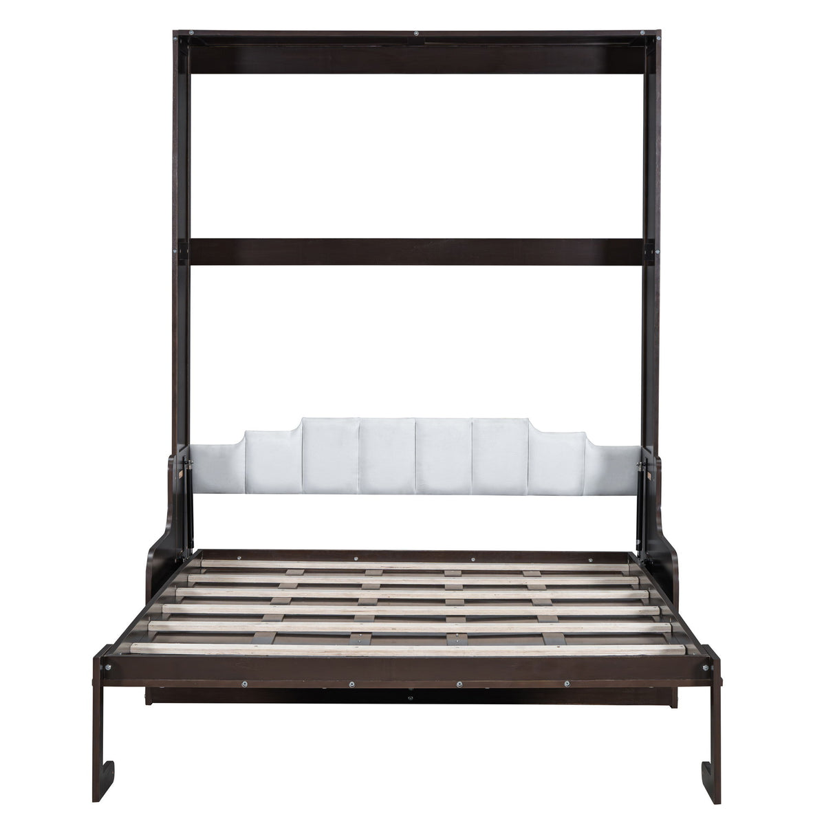 Murphy Wall Bed With Cushion, Space Saving Design, And Construction