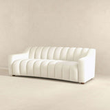 Marcus - Luxury Tight Back Boucle Couch - Cream / Creamy White / Ivory