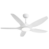 Indoor Ceiling Fan With 5 ABS Blades Remote Control Reversible Dc Motor For Living Room