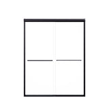 Modern Semi Frameless Double Sliding Shower Door