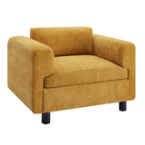 Modern Oversized Armchair Comfy Accent Chair Single Sofa For Living Room