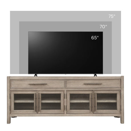 Cypress Lane - TV Stand Console - White Oak
