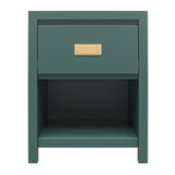 Haven - 1 Drawer Nightstand - Green