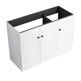 Modern Freestanding Bathroom Vanity With Soft Close Cabinet Doors