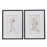 Wall Arts (Set of 2) - Black White