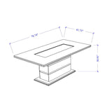 Ariya - Dining Table And Chair Set - Dark Gray