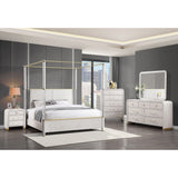 Malco - 4 Post Bed With Upholstered Headboard