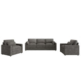Cozy Sofa Set Oversized Comfy Cloud Sofa With Double Cushion