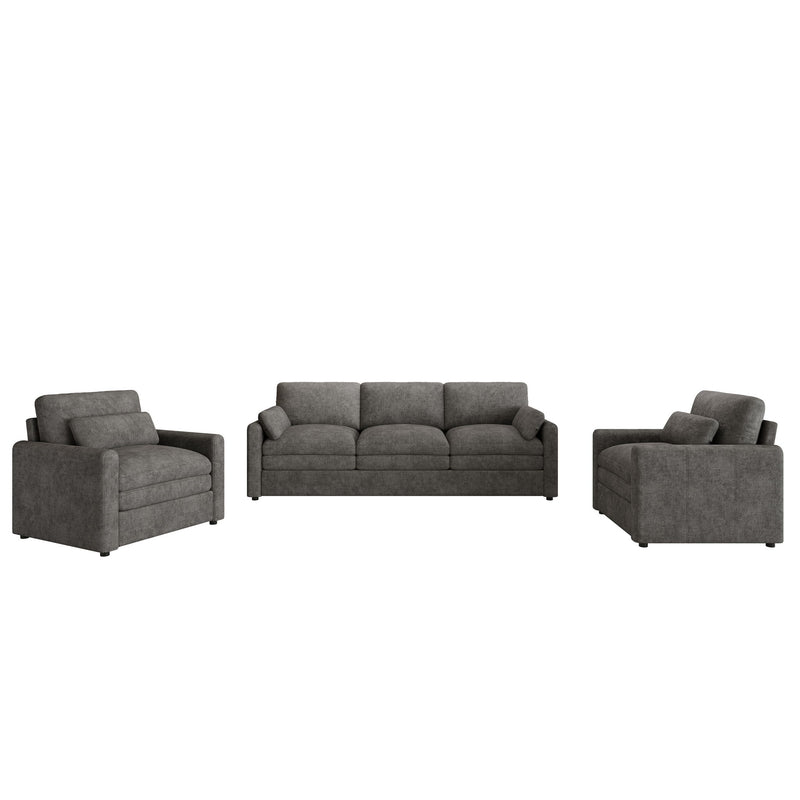 Cozy Sofa Set Oversized Comfy Cloud Sofa With Double Cushion