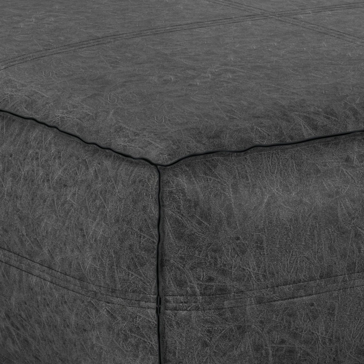 Brody - Large Square, Coffee Table Pouf