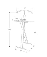 Bedroom Accent Organizer Suit Rack Bedroom - Espresso