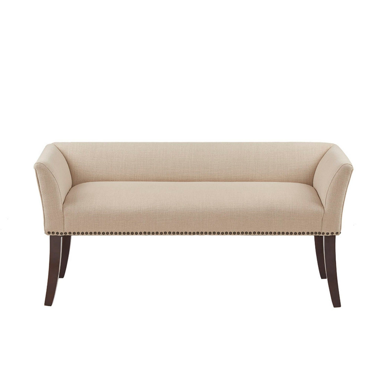 Modern Design Bench Upholstery, Solid Wood Frame