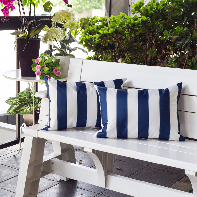Horizon Stripe Pillow Outdoor & Indoor