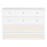 Murphy Bed With Large Drawers, Space Saving Design
