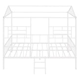 House Bed Frame With Slatted Support, No Box Spring Needed