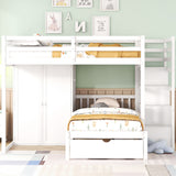 Bunk Bed With Wardrobe, Drawers