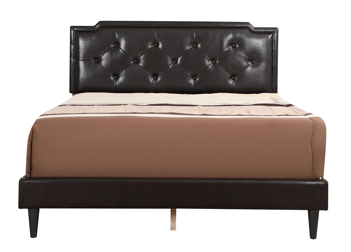 Deb - Queen Bed - Cappuccino