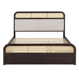 Platform Bed With Trundle And 2 Drawers