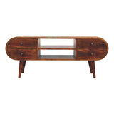 Circular, Media Unit - Chestnut