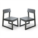 All Weather Patio Dining Chairs (Set of 2)