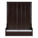 Murphy Wall Bed With Cushion, Space Saving Design, And Construction