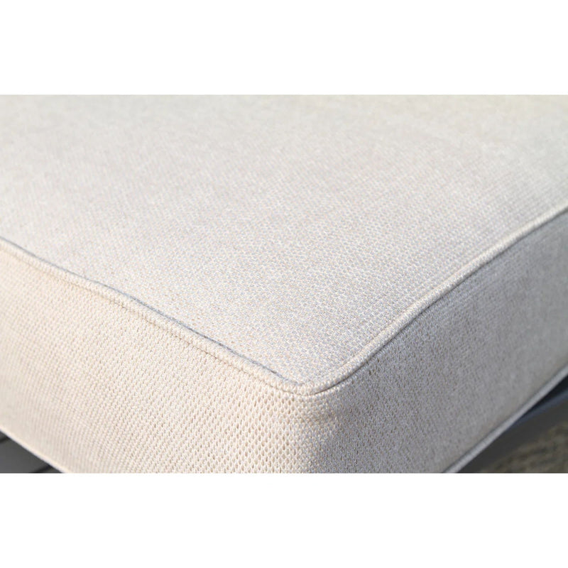 Outdoor Wicker Sectional With Weather Resistant Cushions And Table