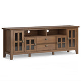 Artisan - TV Media Stand - Rustic Natural Aged Brown