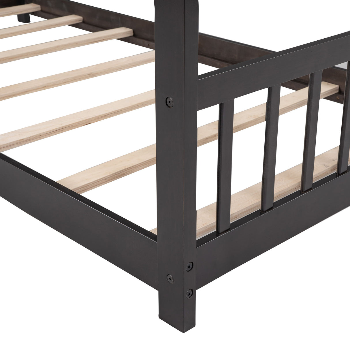 Wooden Playhouse Bed