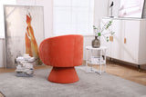 Swivel Accent Chair Armchair, Round Barrel Chair For Living Room Bedroom